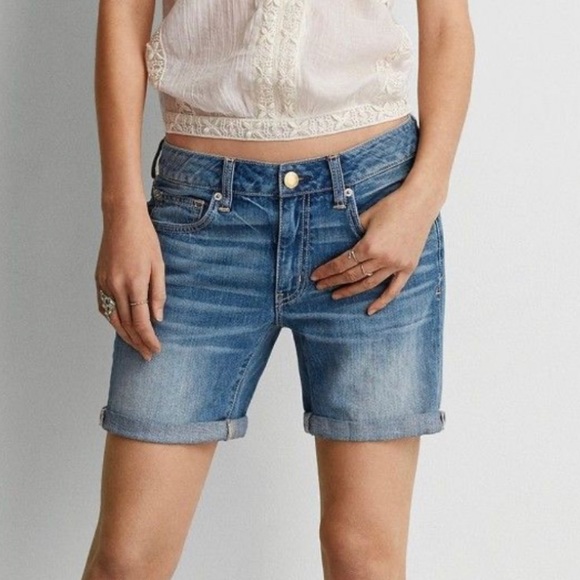 American eagle slouchy bermuda shorts Clearance